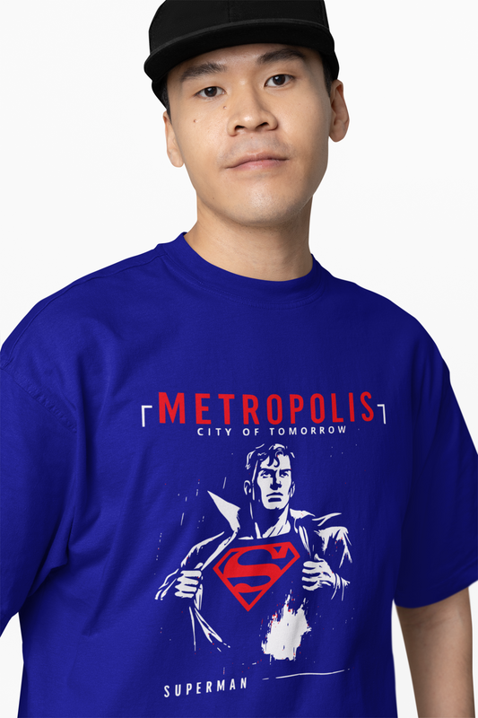 Man of Steel Oversized T-Shirt