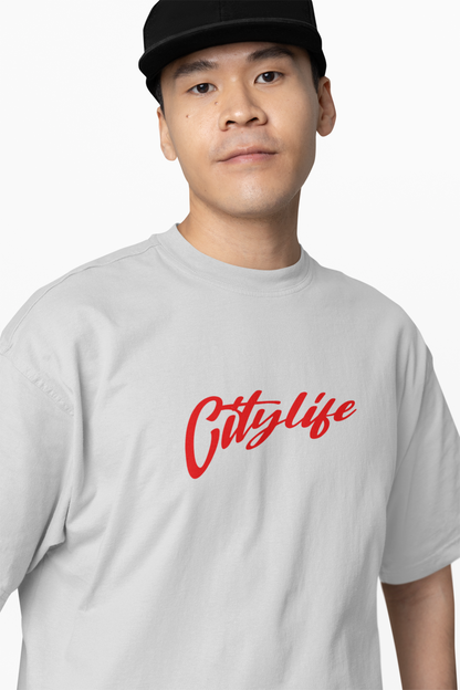 City Of Retro Oversized T-Shirt Stylish Casual Wear