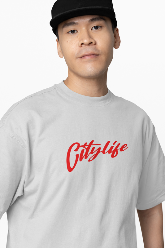 City Of Retro Oversized T-Shirt Stylish Casual Wear