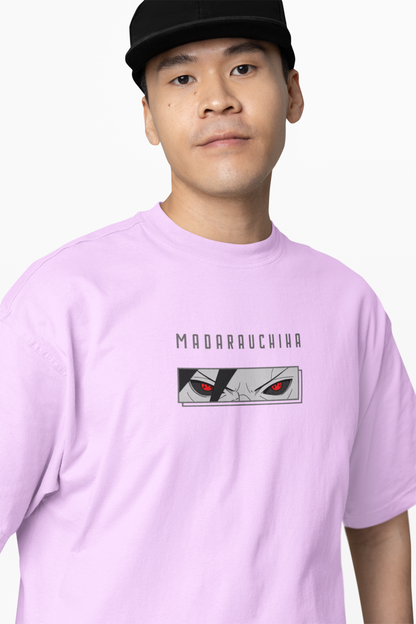 Oversized T-Shirt Red Eye Reckoning Bold Casual Wear Style
