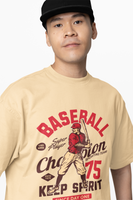 Keep Spirit Oversized T-Shirt Streetwear Everyday Confidence