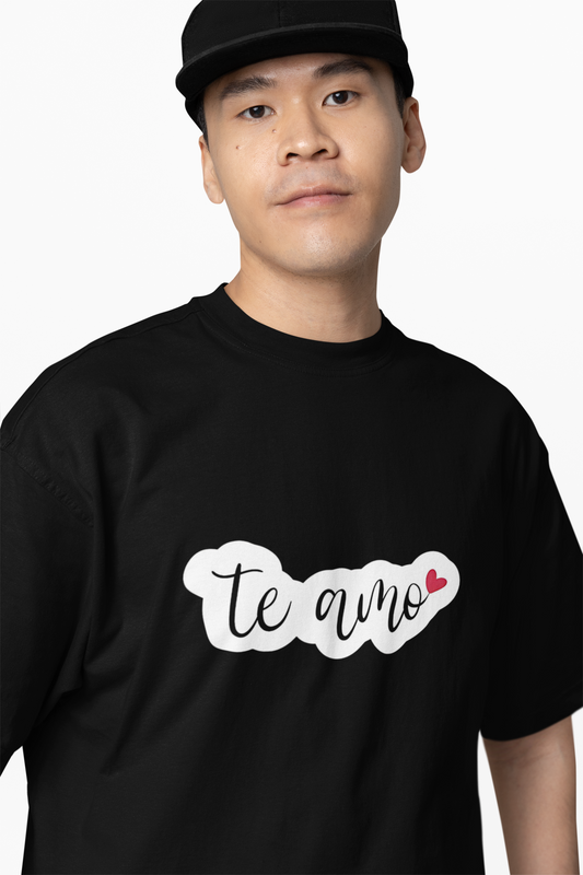 Boyfriend Te Aimo Oversized T-Shirt Bold Comfort Streetwear