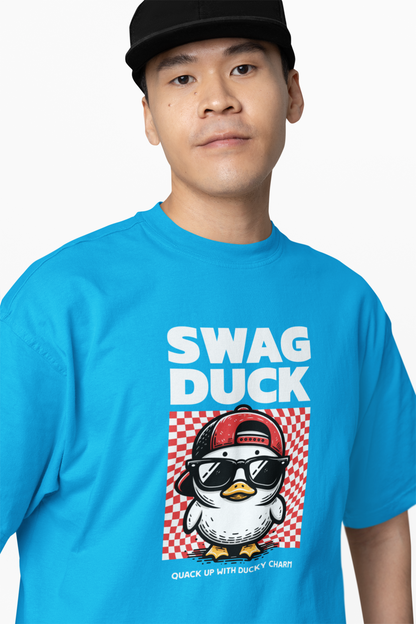 Swag Duck Oversized T-Shirt for Fun Casual Streetwear Looks