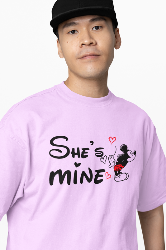 Mine Couple Oversized T-Shirts