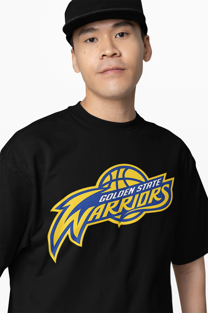 State Warriors Oversized T-Shirts Bold Sporty Streetwear