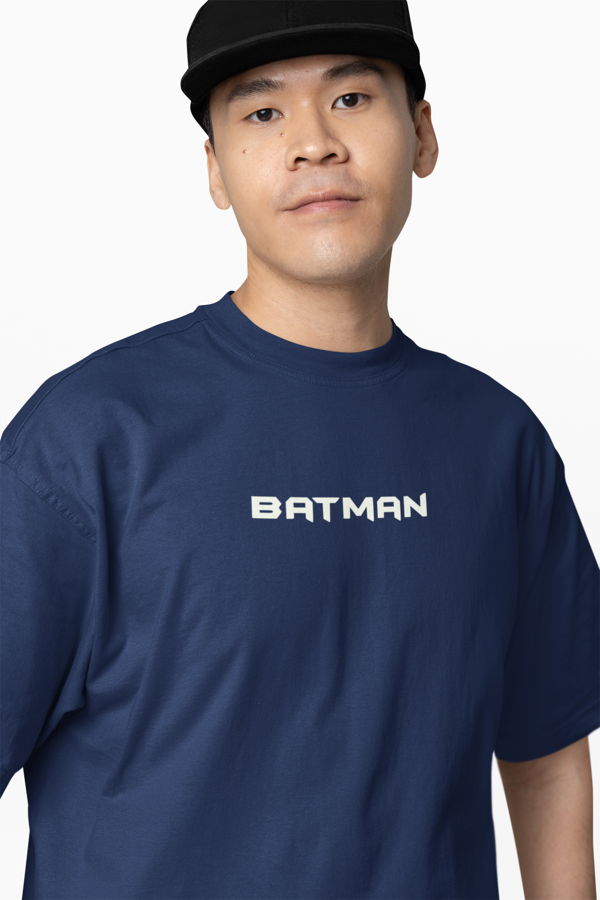 Dark Knight vs Joker Face Oversized  T-shirt