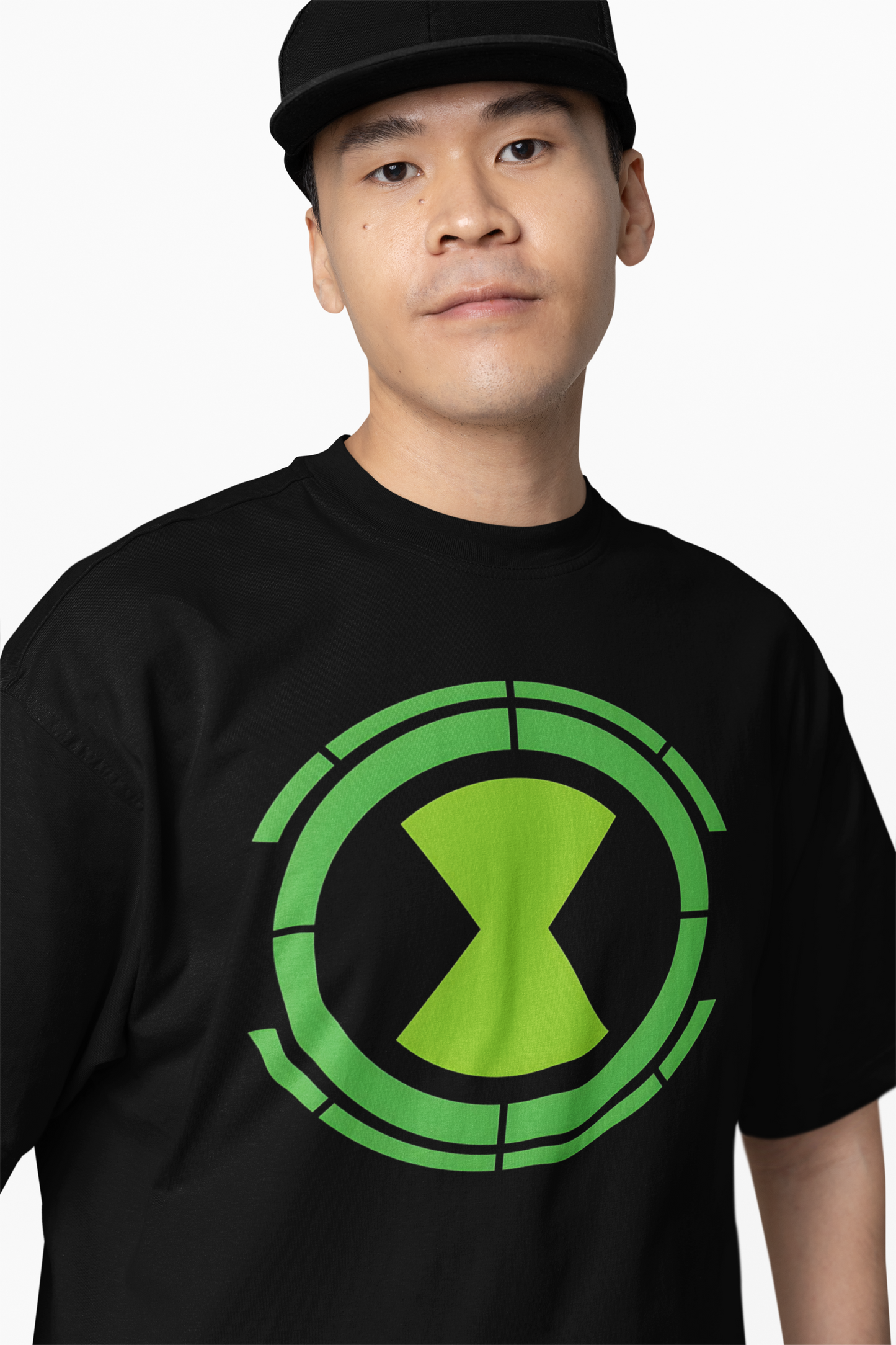 Ben 10 Alien Watch Oversized T-Shirts Cool Hero Streetwear