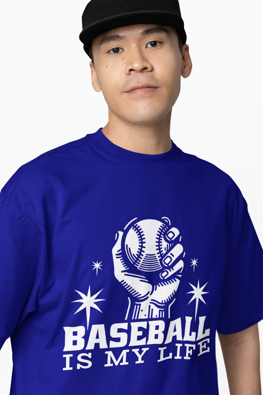Baseball Is My Life Oversized T-Shirt