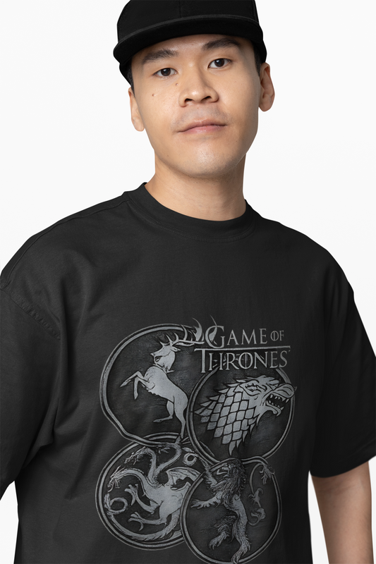 Game of Thrones Icons Graphic oversized T-Shirts