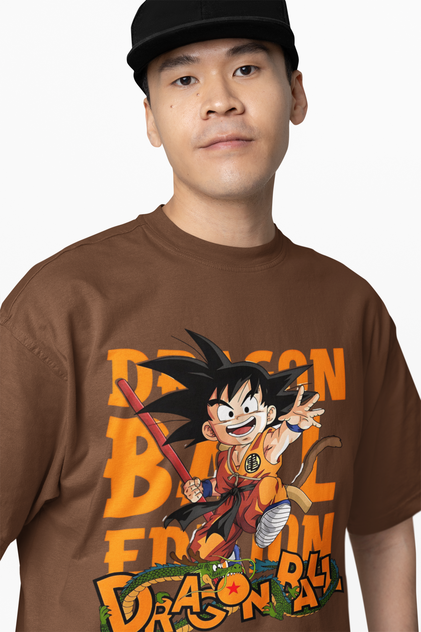 Son Goku Anime Oversized T-Shirt Dragon Ball Streetwear Tee