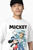 Mickey And Goofy Oversized T-Shirts