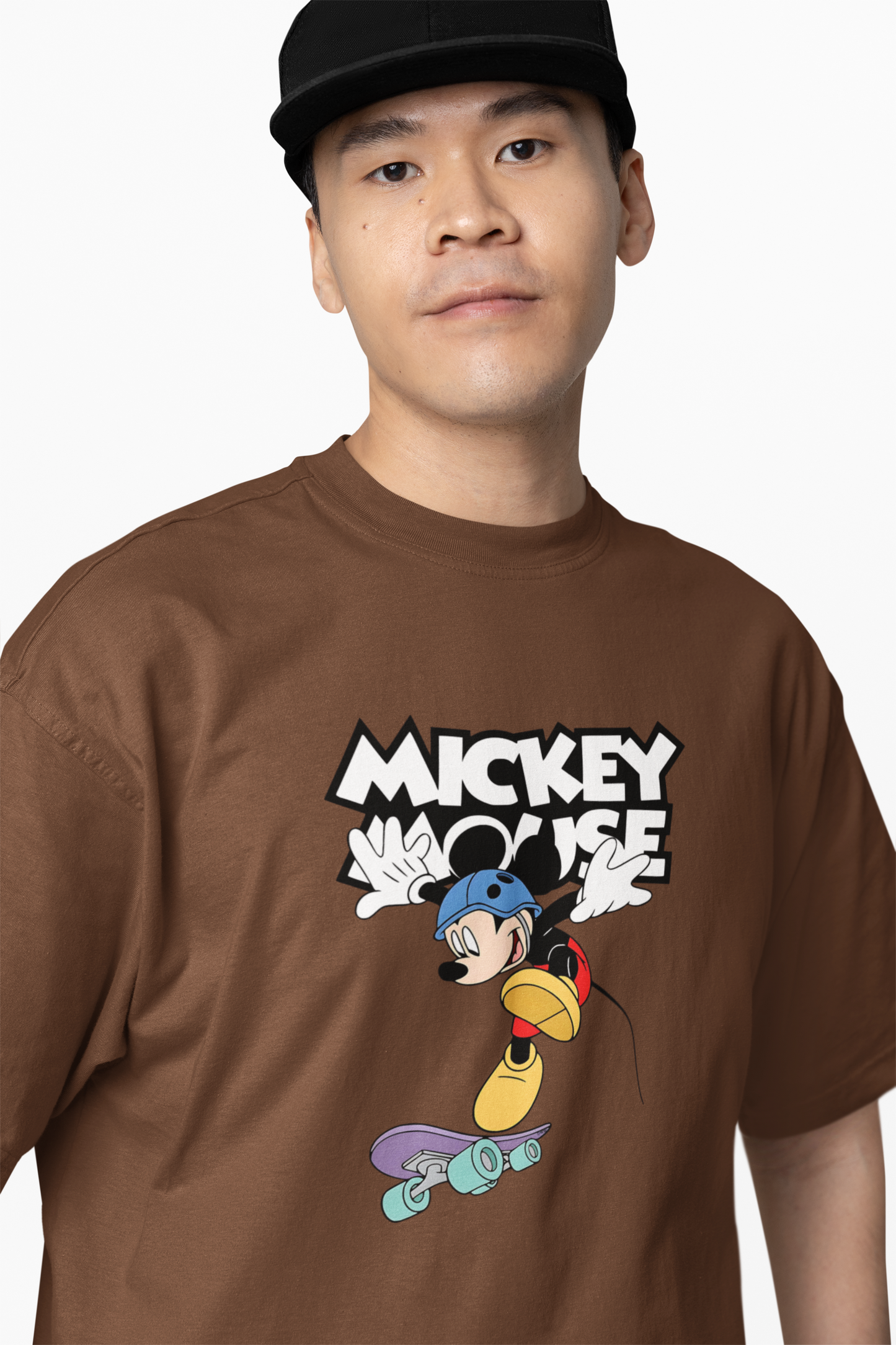 Micky Cartoon Oversized T-Shirts