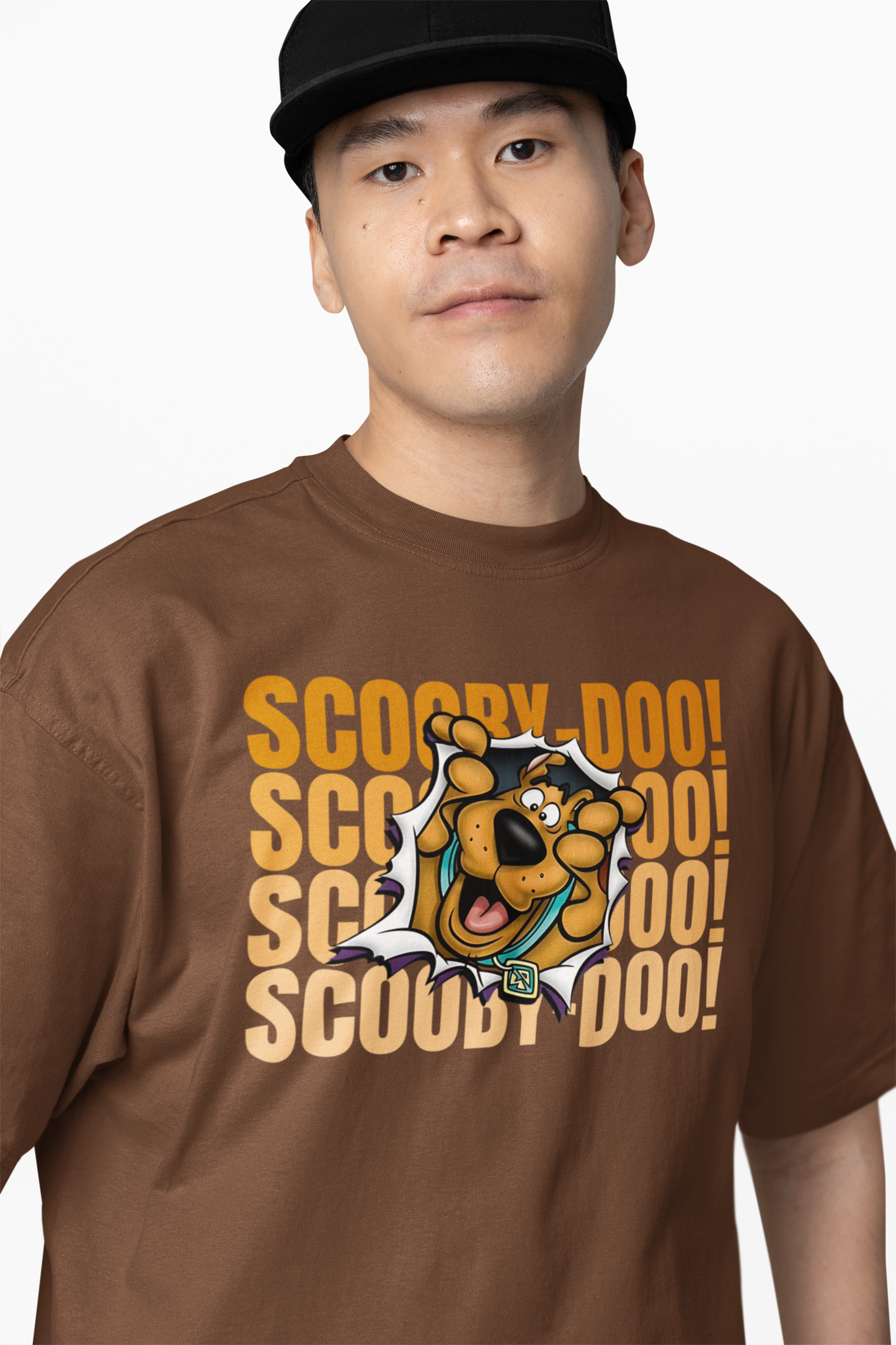 Scooby Doo Cartoon Oversized T-Shirt Trendy Cartoon Streetwear
