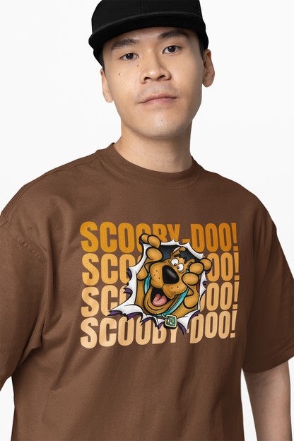 Scooby Doo Cartoon Oversized T-Shirt Trendy Cartoon Streetwear