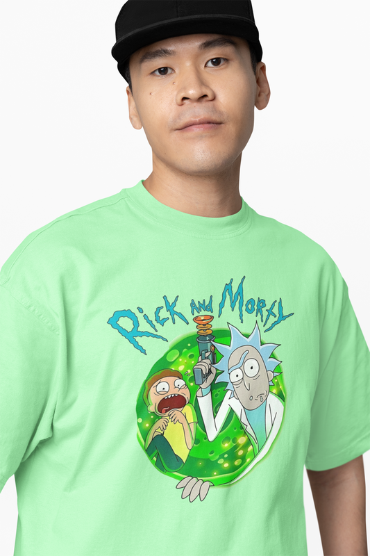 Rick And Morty Oversized T-Shirts for Bold Streetwear
