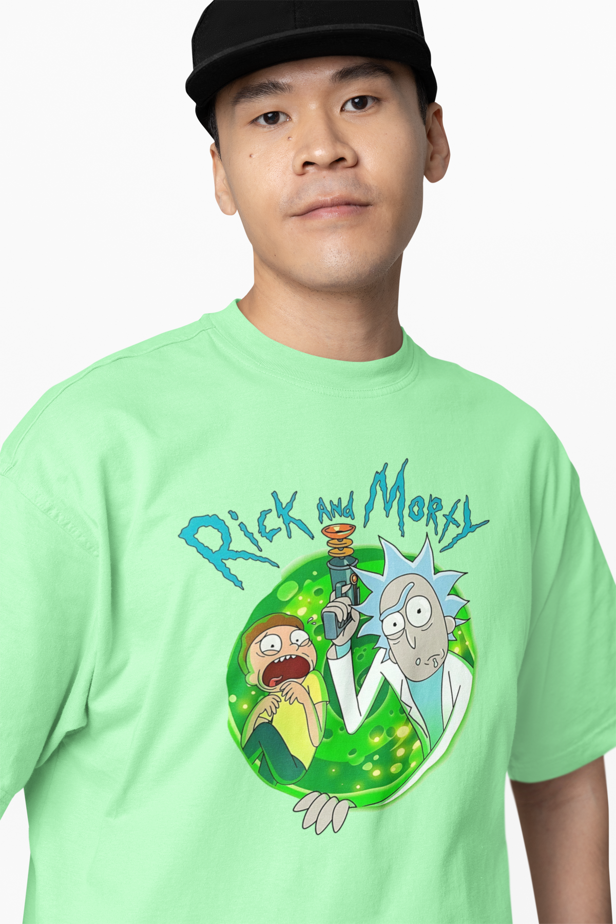 Rick And Morty Oversized T-Shirts