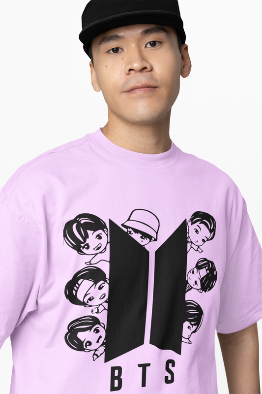 BTS Logo Oversized T-Shirt