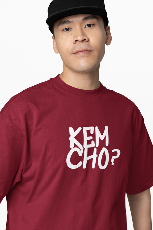 Kem Cho Gujarati Oversized T-Shirt