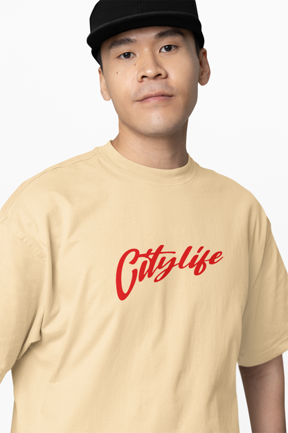 City Of Retro Oversized T-Shirt Stylish Casual Wear