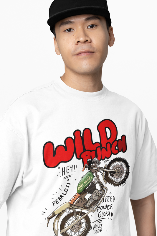 Wild Punch Oversized T-Shirt for Bold Streetwear Style Wear