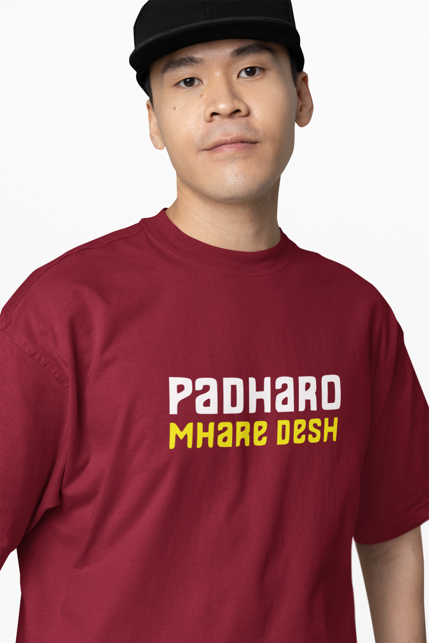 Padharo Maro Desh Oversized T-Shirt