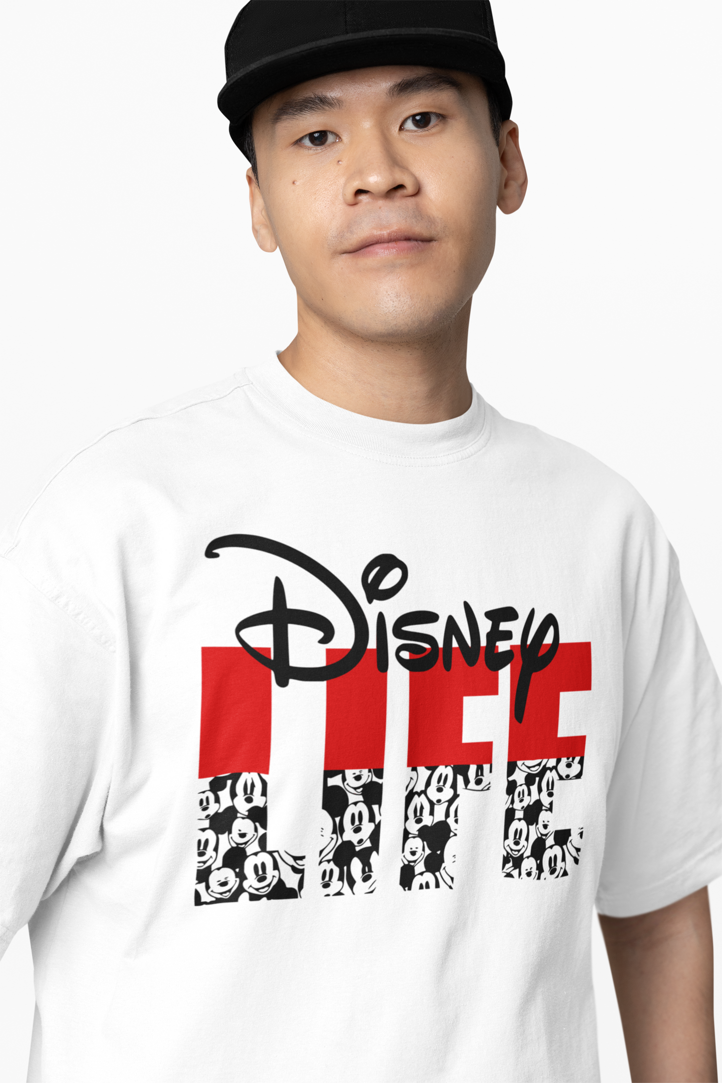 Disney Life Oversized T-Shirts Magical Classic Streetwear
