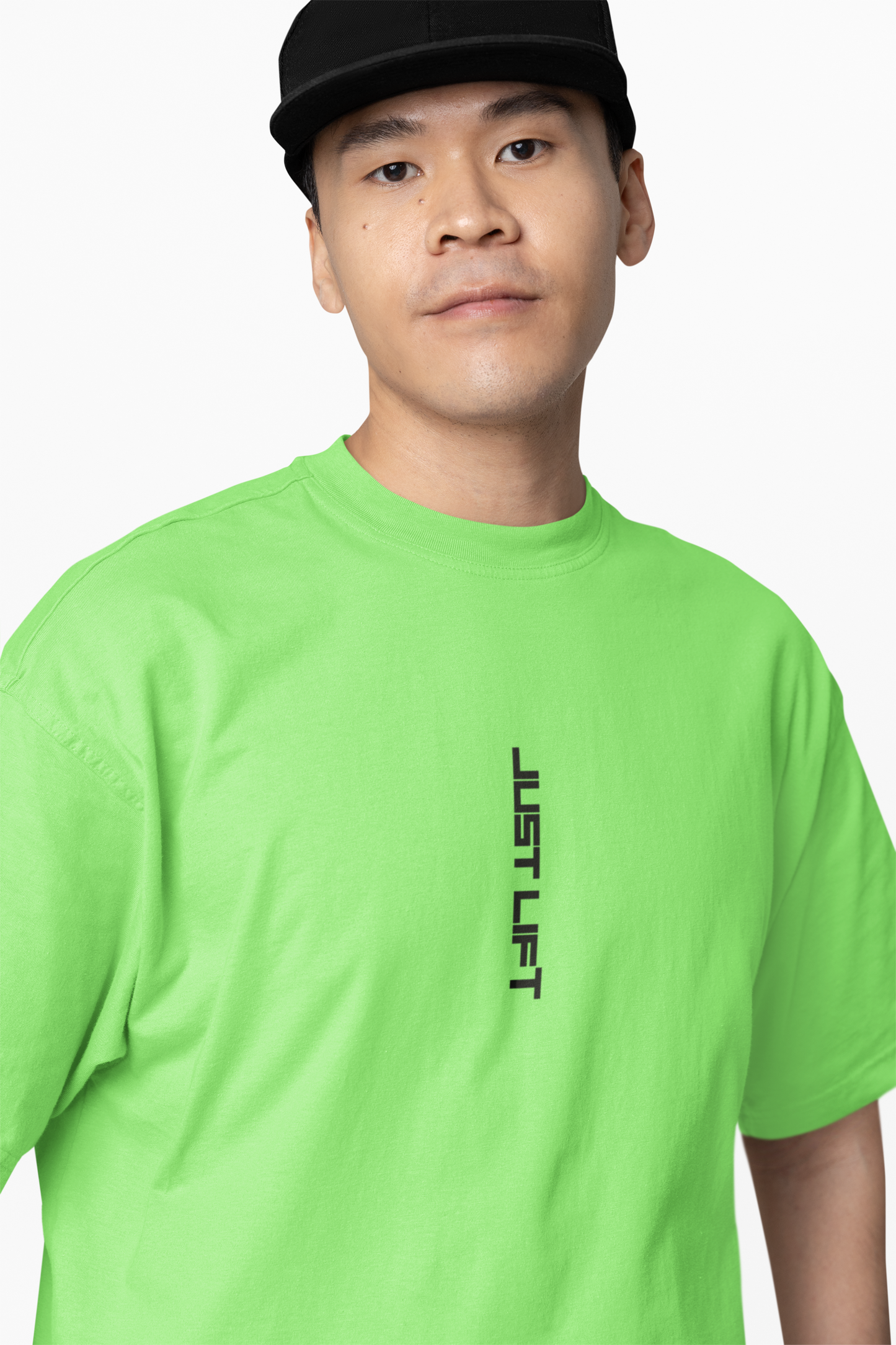 Just Left Gym T-Shirt – Oversized Style with Post-Workout