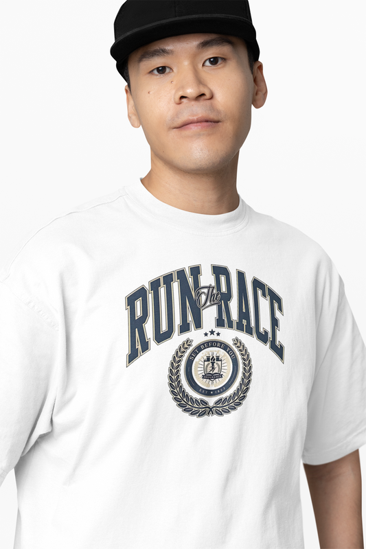 Run Race Oversized T-Shirts – Sporty Racing Streetwear