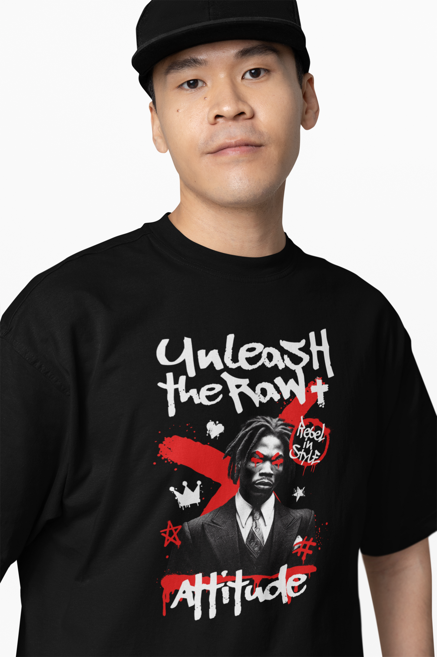 Raw Attitude Oversized T-Shirts