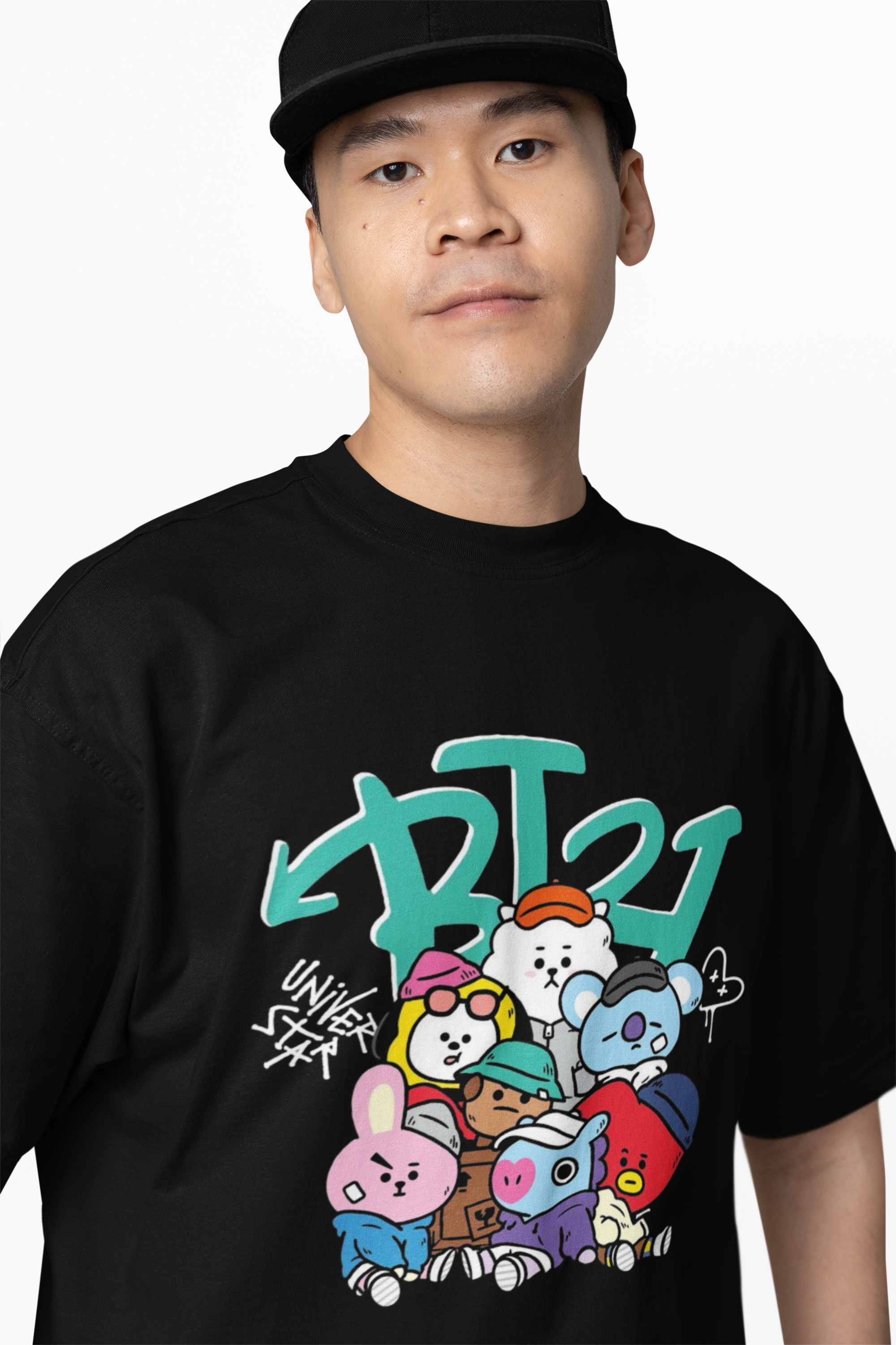 BTS Univer Star Oversized T-Shirt