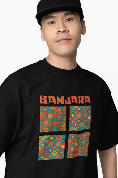 Threads of Banjara Oversized T-Shirt