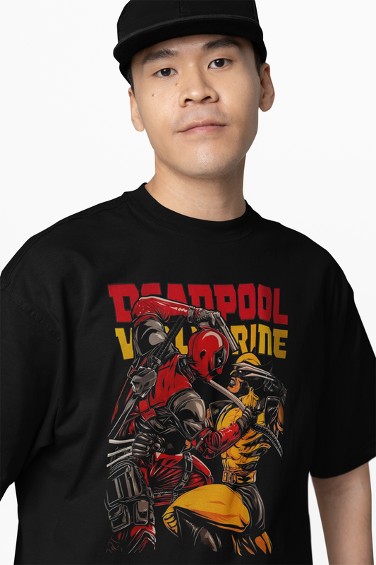 Deadpool Oversized T-Shirt Premium Streetwear Style