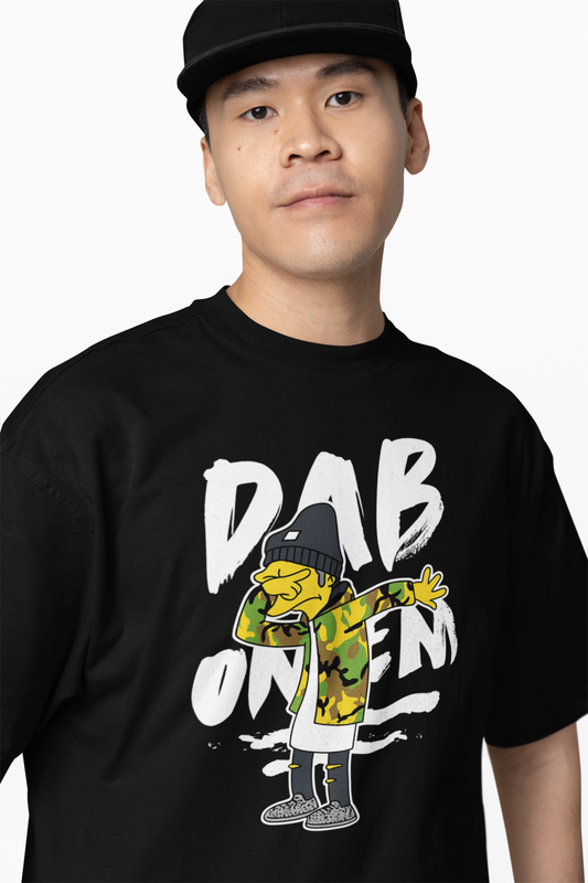 Dab Oversized T-Shirts Fun Trendy Streetwear Style