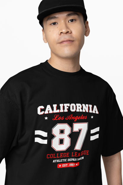 Los Angeles 87 Oversized T-Shirts Iconic Streetwear Style