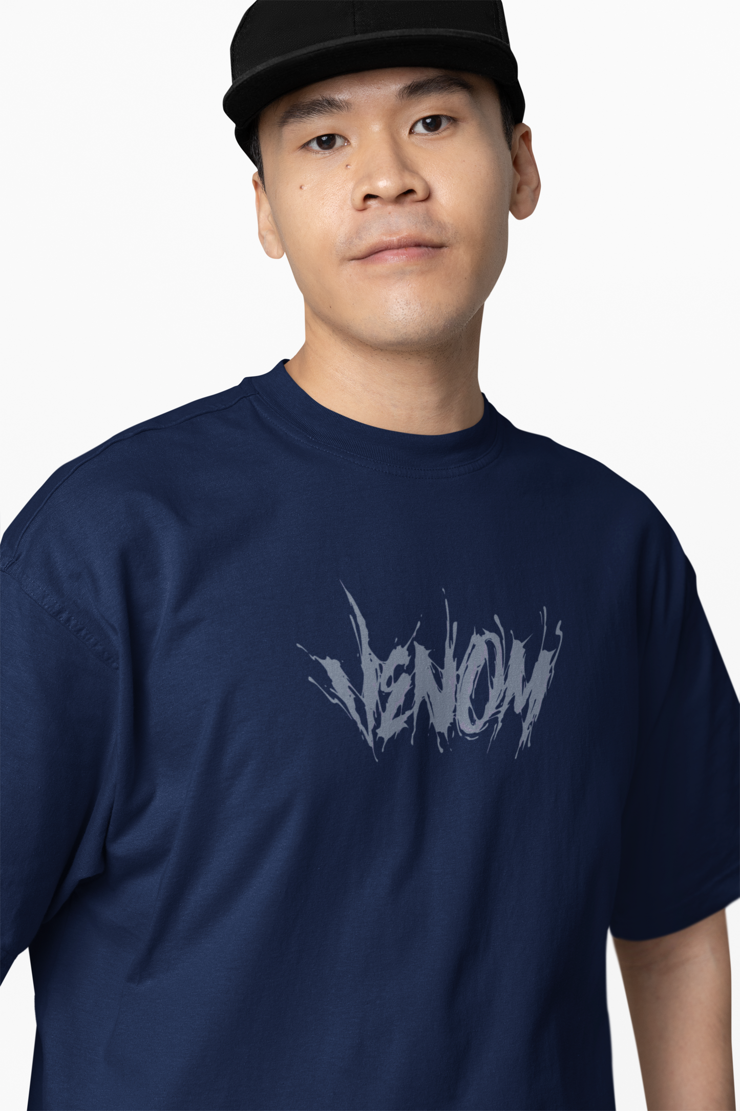 Venom Vortex Oversized T-Shirt for Bold Dark Streetwear Style