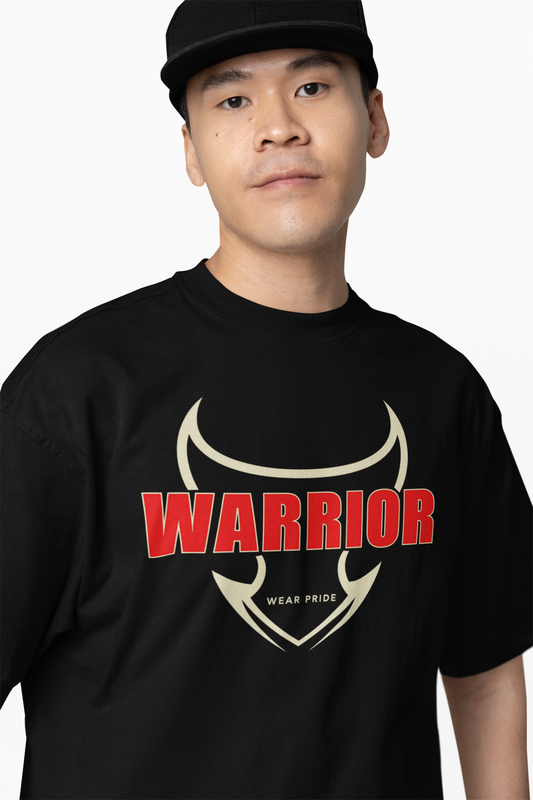 Wear Pride Black Oversized T-Shirt for Relaxed Daily Wear