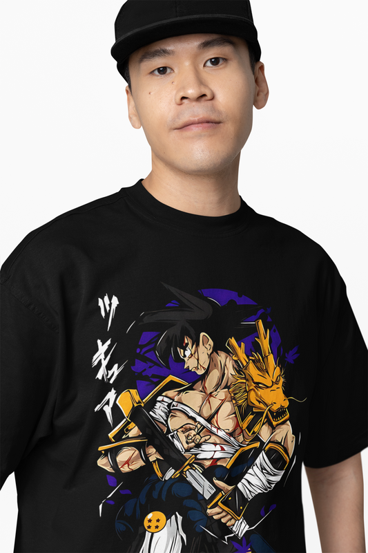 Goku And Vegeta Oversized T-Shirt