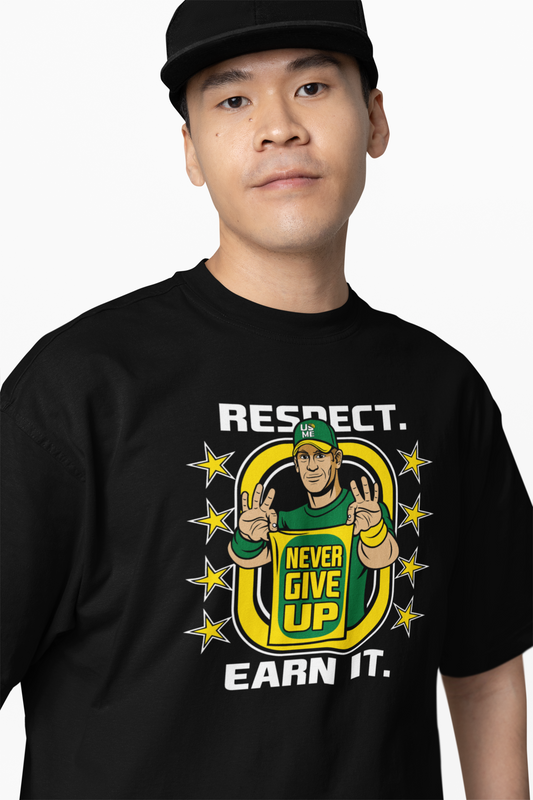 Respect Earn Oversized T-Shirts
