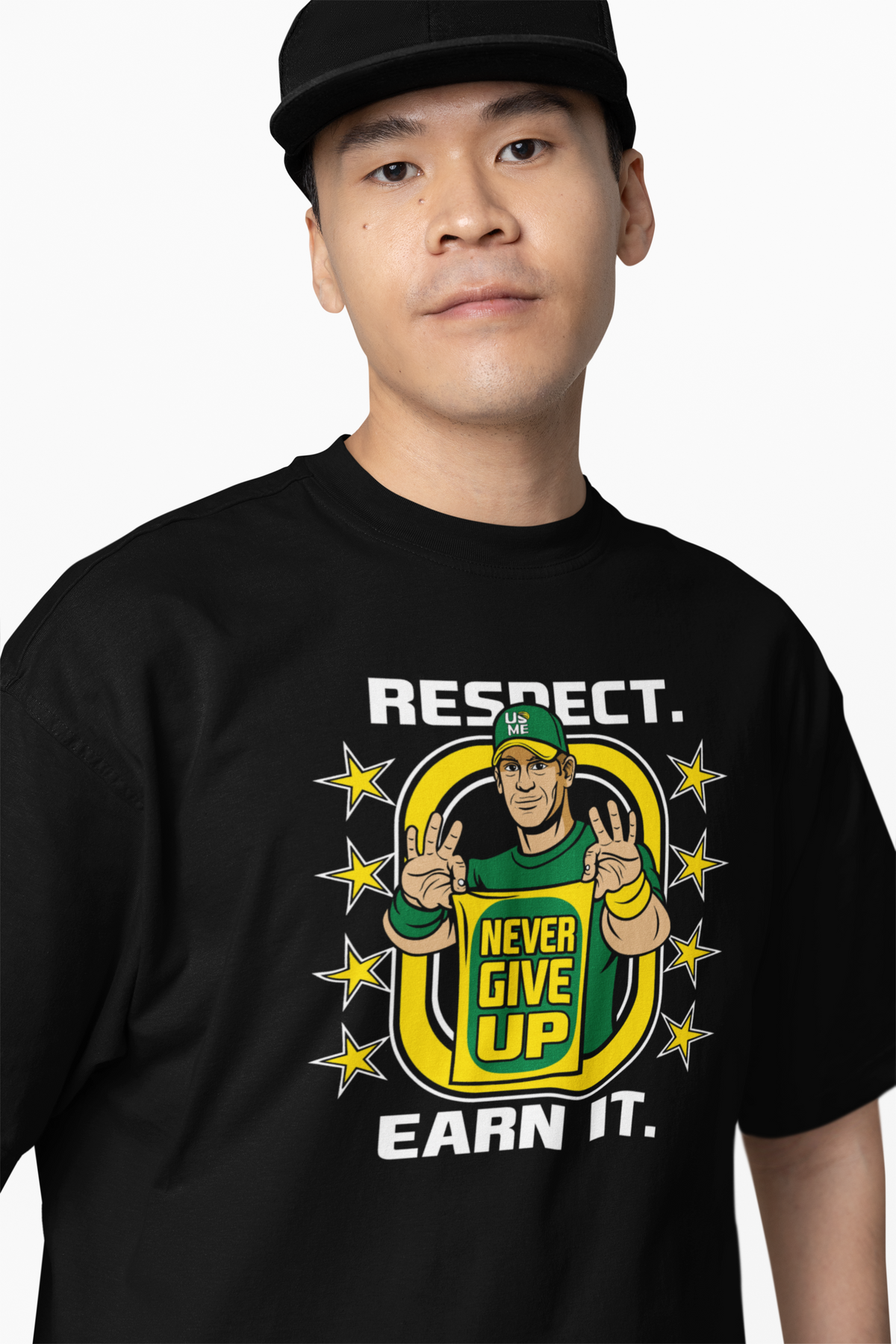 Respect Earn Oversized T-Shirts