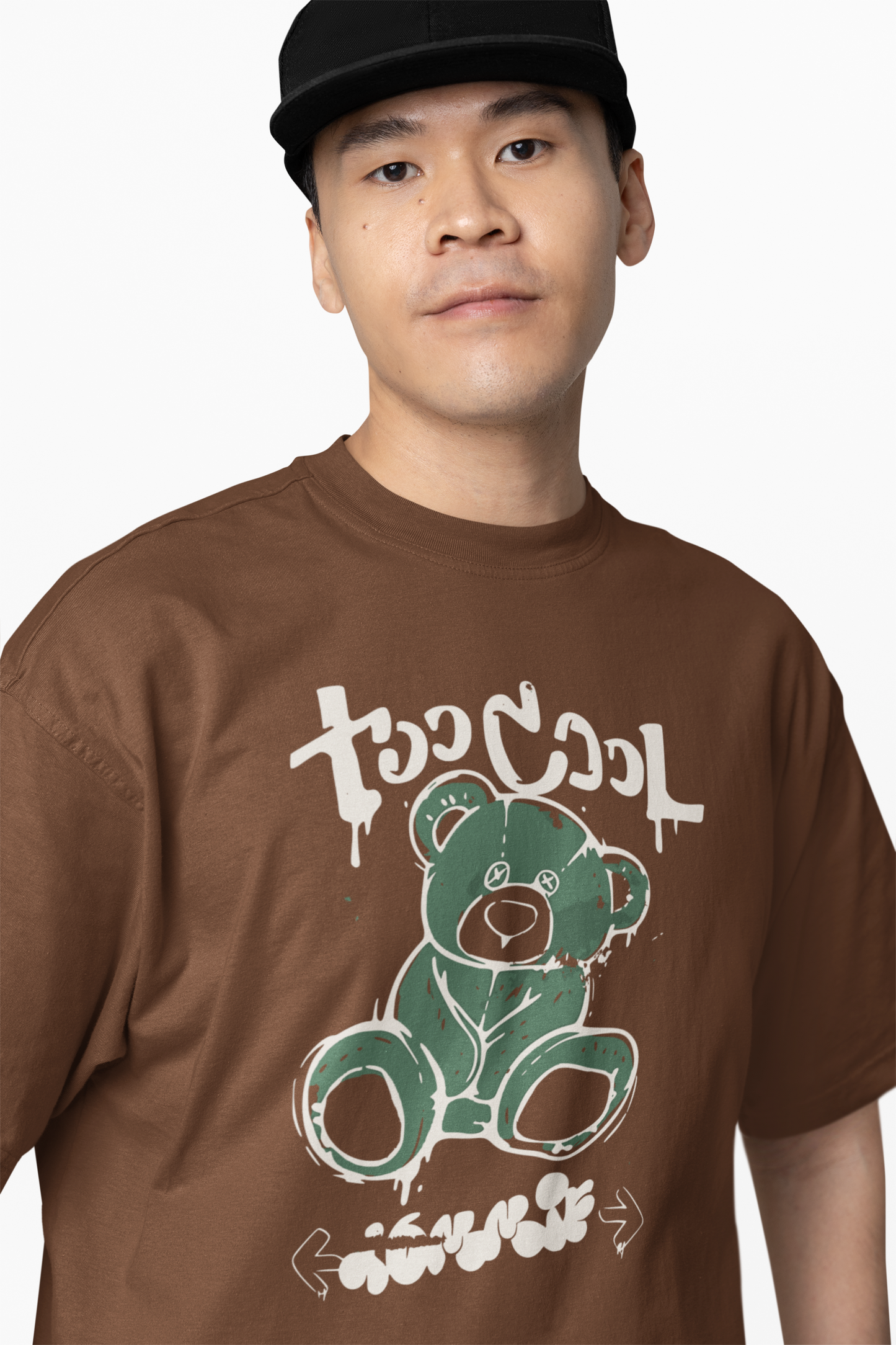 To Cool Oversized T-Shirts Trendy Streetwear Graphic Tee