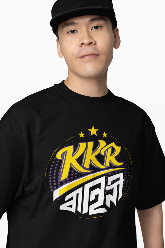 KKR Roar Oversized T-Shirts