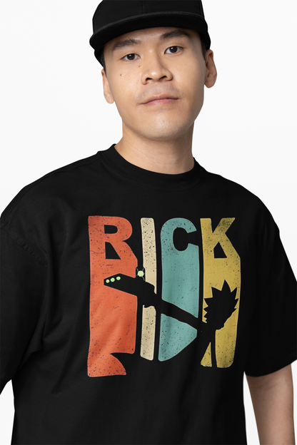 Rick Shadow Oversized T-Shirts for Bold Streetwear Style