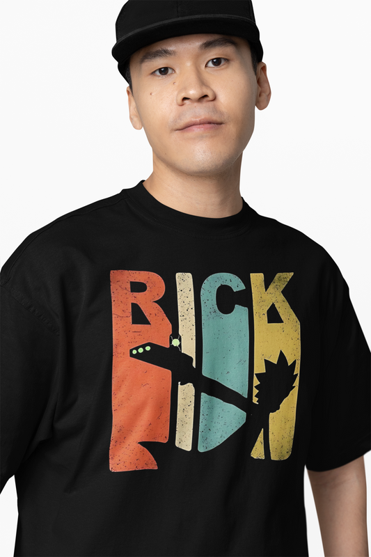 Rick Shadow Oversized T-Shirts for Bold Streetwear Style