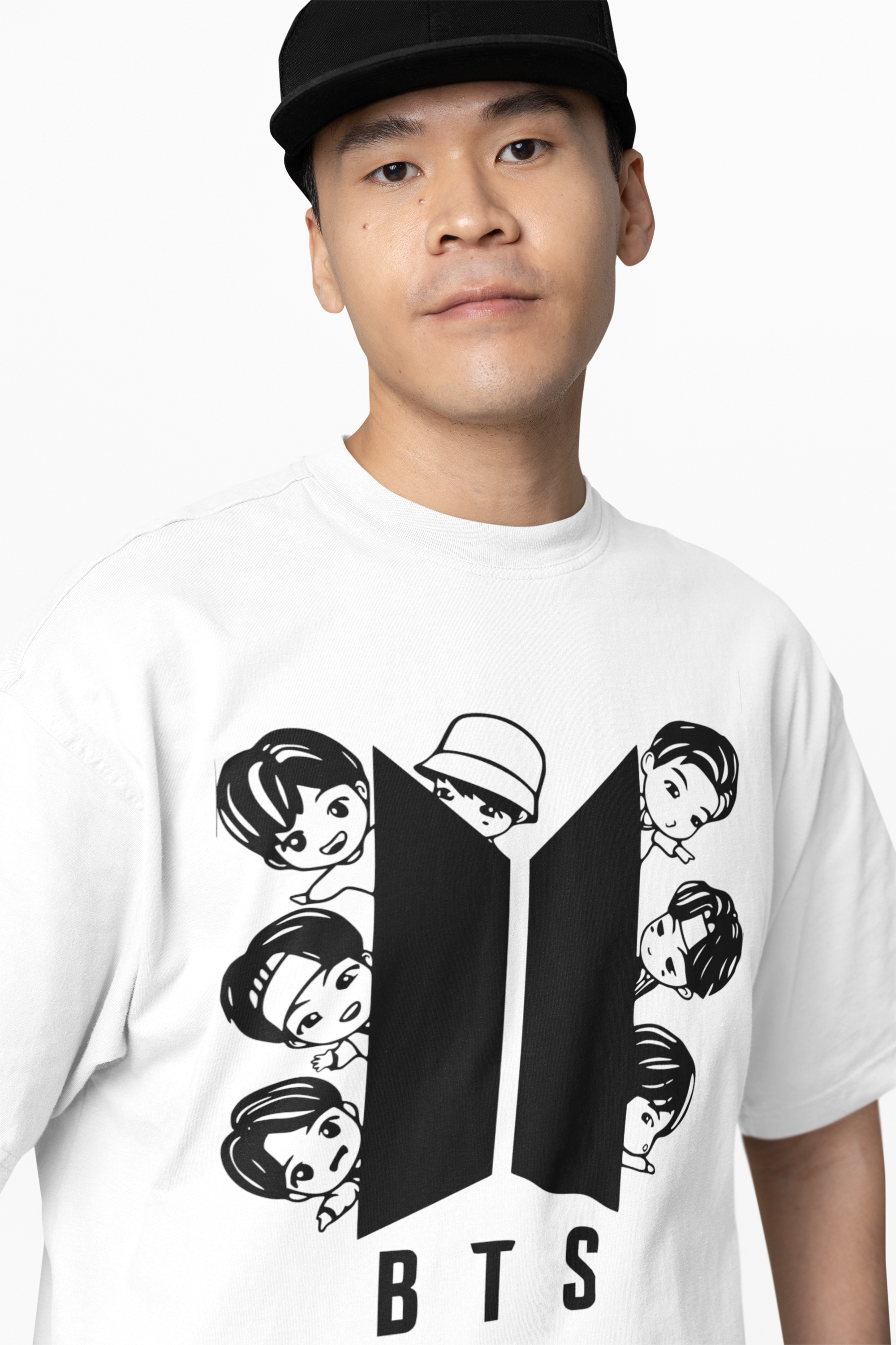 BTS Logo Oversized T-Shirt