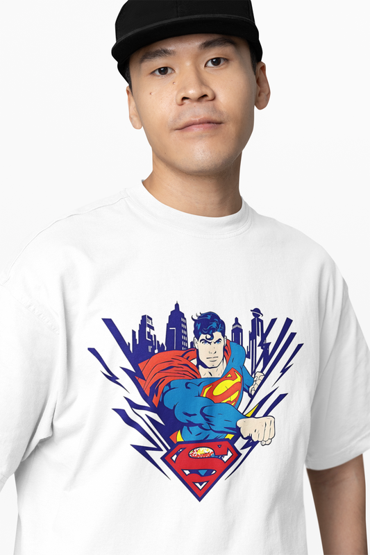 Superman Classic Crest Oversized T-Shirt