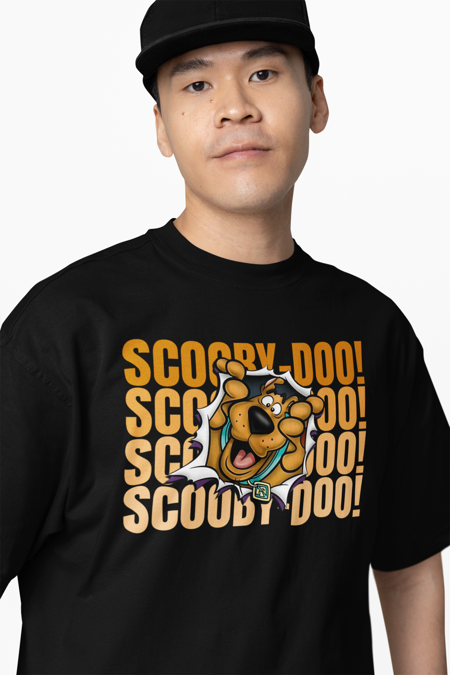 Scooby Doo Cartoon Oversized T-Shirt Trendy Cartoon Streetwear