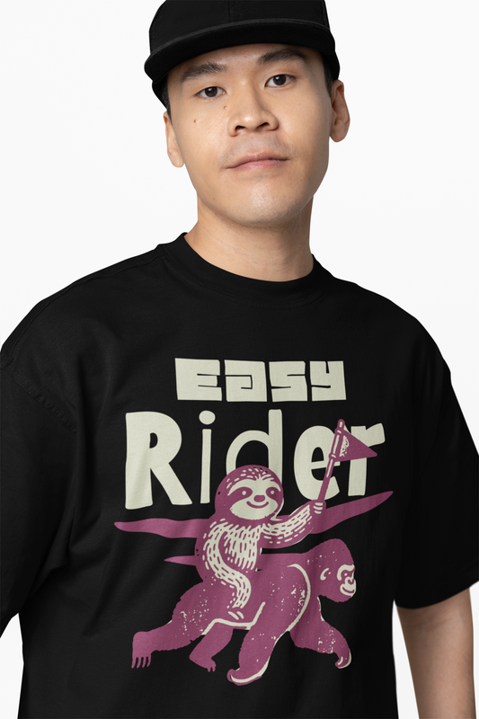 Easy Rider Oversized T-Shirts – Stylish Casual Streetwear