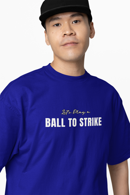 Bowling Game Oversized T-Shirt Strike Style Alley Kings
