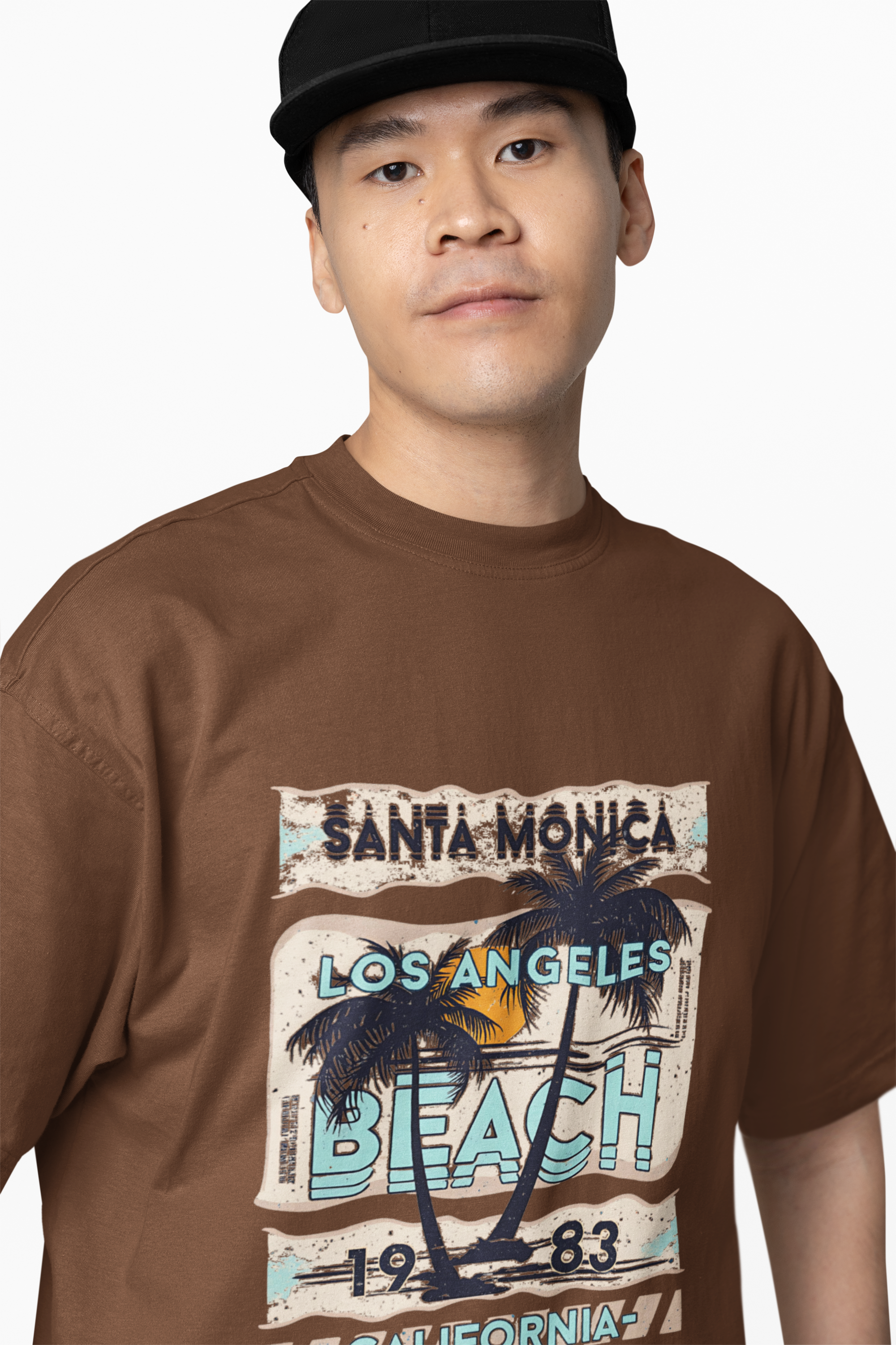 Santa Monica Oversized T-Shirts