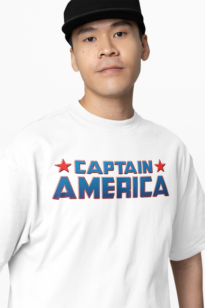 First Captain America Oversized T-Shirts